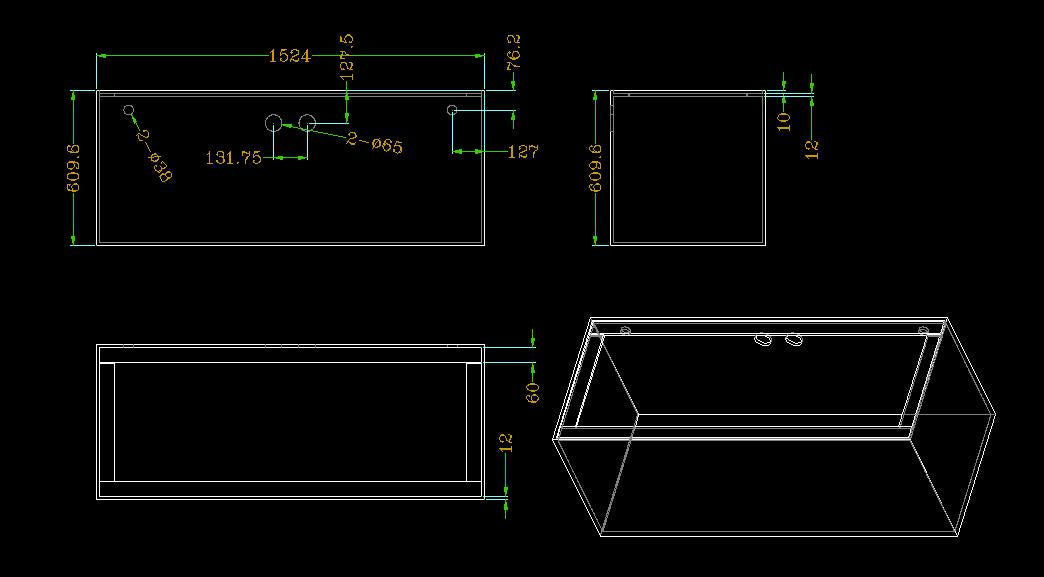 150G-GO Starfire Eurobraced Aquarium & PNP System