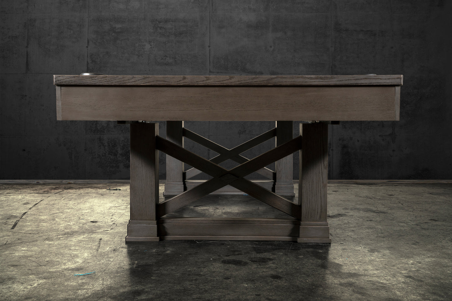 Agriturismo Slate Pool Table - Charcoal Finish