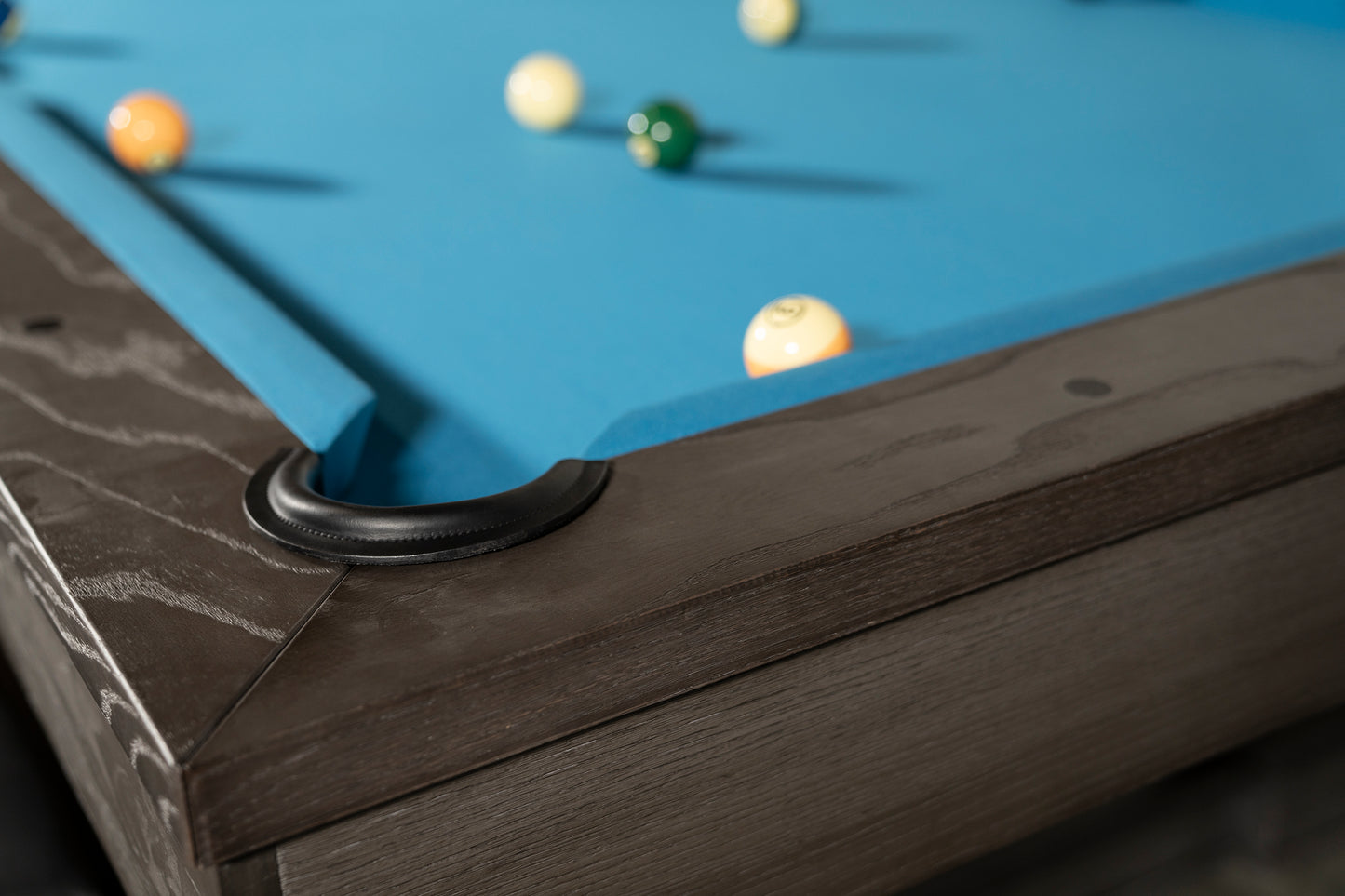 Agriturismo Slate Pool Table - Charcoal Finish