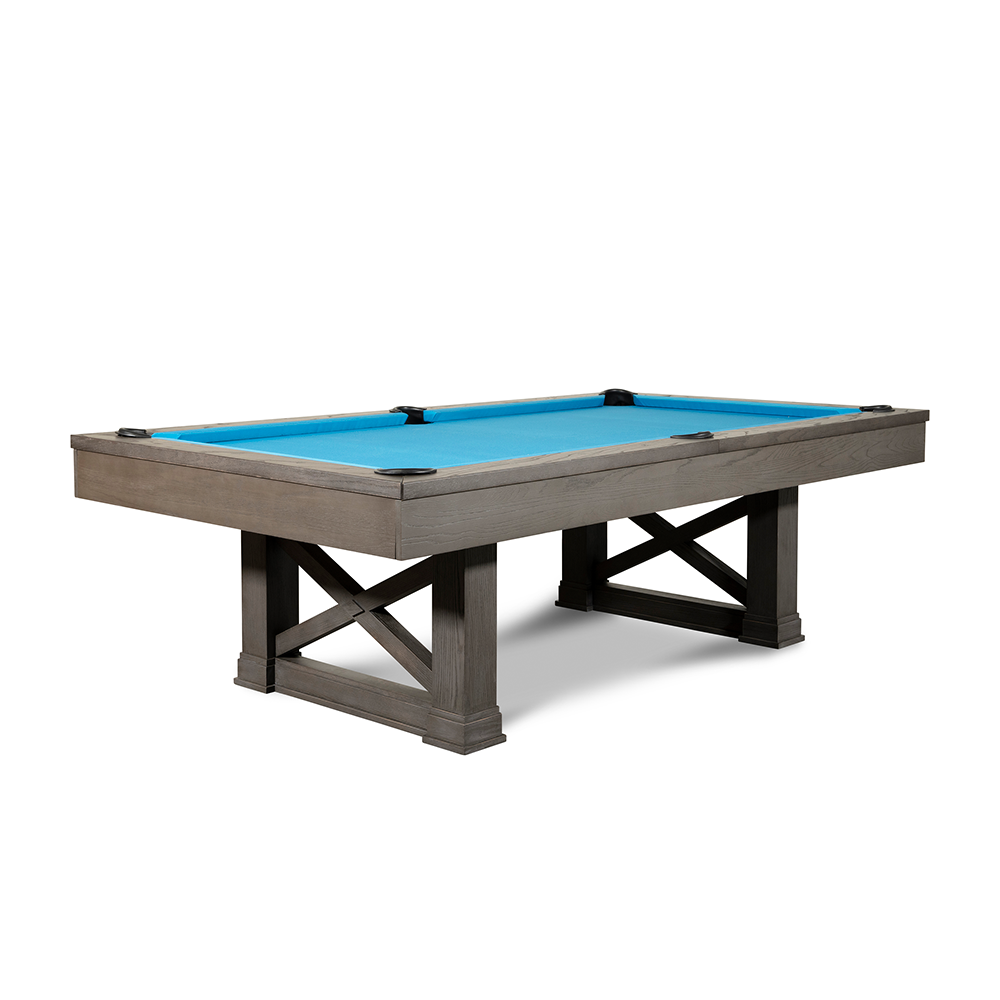 Agriturismo Slate Pool Table - Charcoal Finish