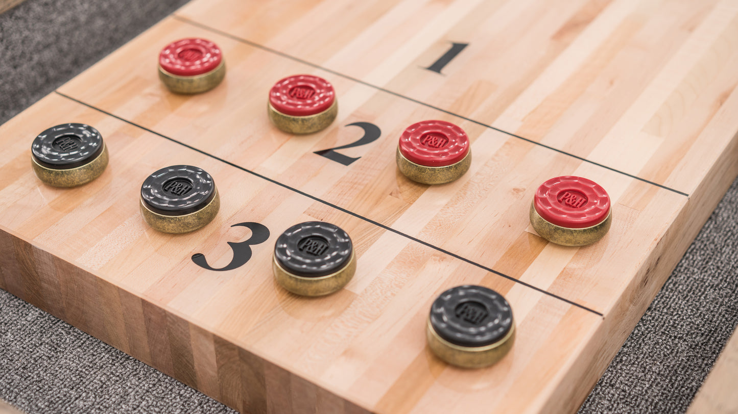 Plank & Hide - Isaac Shuffleboard Table