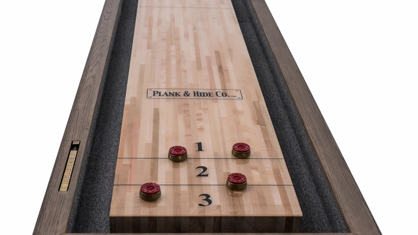 Plank & Hide - Beaumont Shuffleboard Table