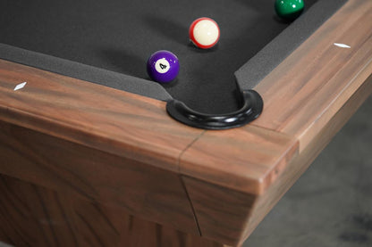 Nixon Billiards - Kai Slate Billiard Pool Table in Walnut Finish