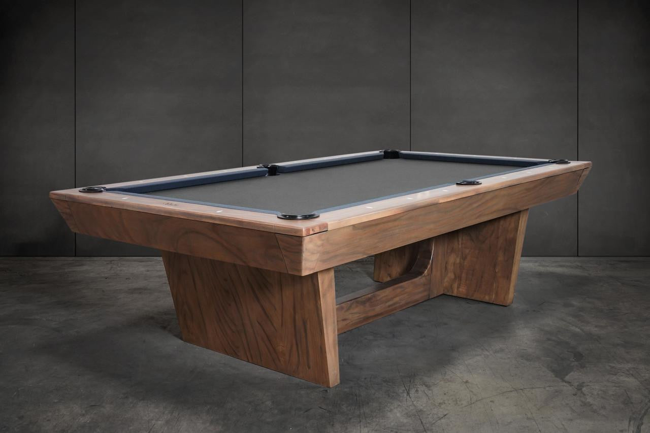 Nixon Billiards - Kai Slate Billiard Pool Table in Walnut Finish