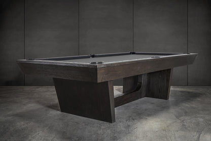 Nixon Billiards - Kai Slate Billiard Pool Table in Waxed Brown