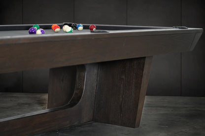 Nixon Billiards - Kai Slate Billiard Pool Table in Waxed Brown