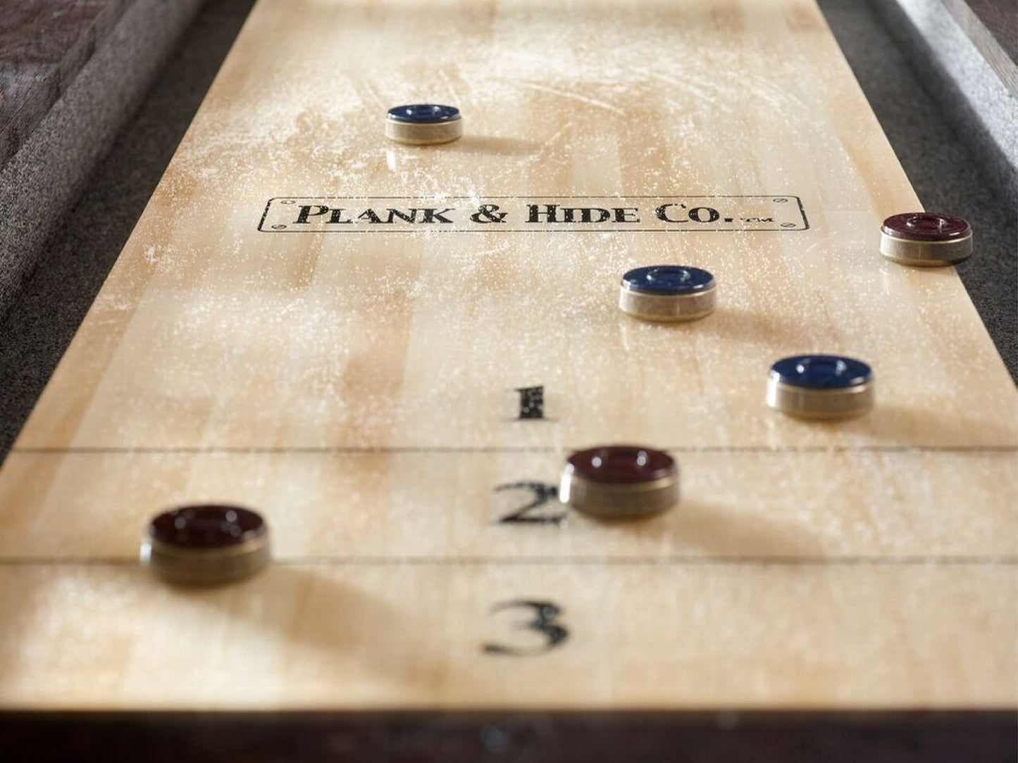 Plank & Hide - Fulton Shuffleboard Table